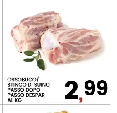 Ossobuco/stinco di suino