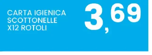Carta igienica Scottonelle