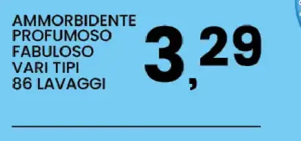Ammorbidente profumato Fabuloso