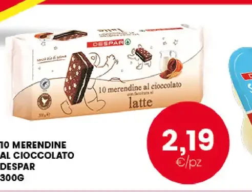 Merendine al cioccolato Despar