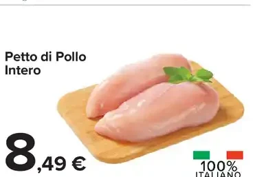 Petto di pollo intero