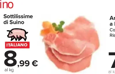 Sottilissime di suino