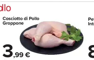 Cosciotto di pollo groppone