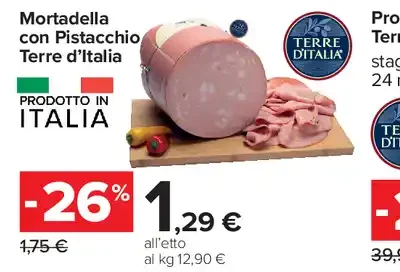 Mortadella con Pistacchio Terre d'Italia