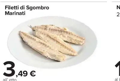Filetti di Sgombro Marinati