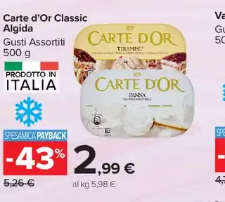 Carte d'Or Classico Algida