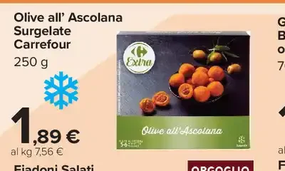 Olive all'ascolana surgelate