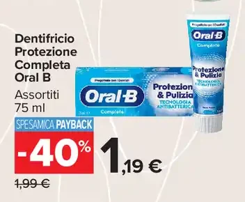 Dentifricio Protezione Completa Oral-B