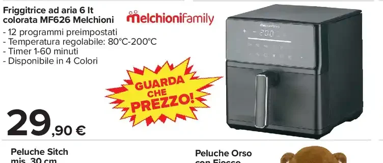Friggitrice ad aria Melchioni MF626