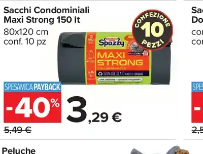 Sacchi condominiali Maxi Strong Spazzy
