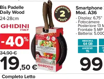 Bis padelle Daily Wood
