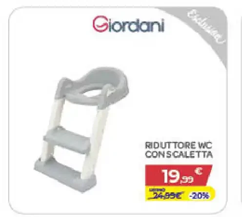Riduttore WC con scaletta