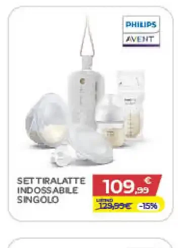 Set tiralatte indossabile singolo
