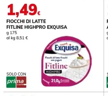 Fiocchi di latte Fitline