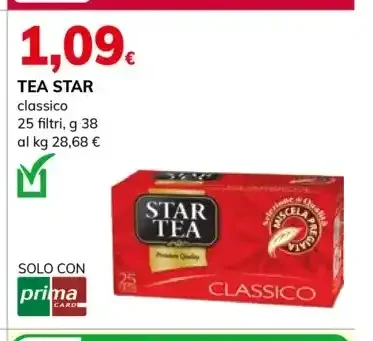 Tea Star classico