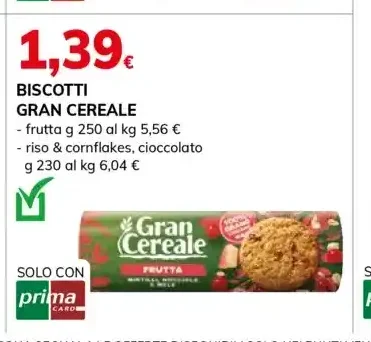 Biscotti Gran Cereale