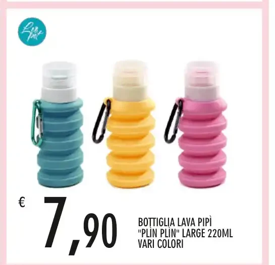 Bottiglia lava pipì Plin Plin