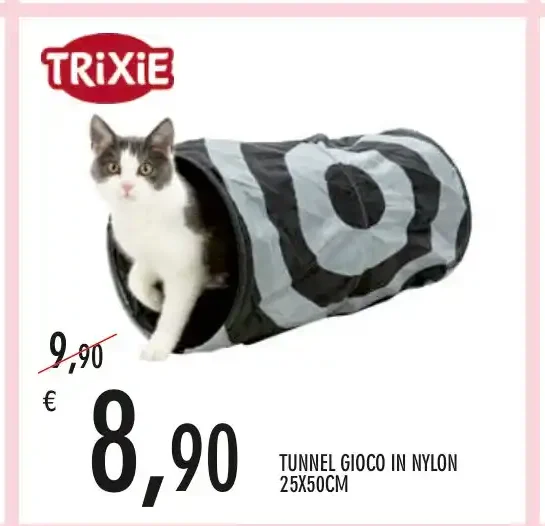 Tunnel gioco in nylon