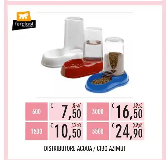Distributore acqua/cibo Azimut