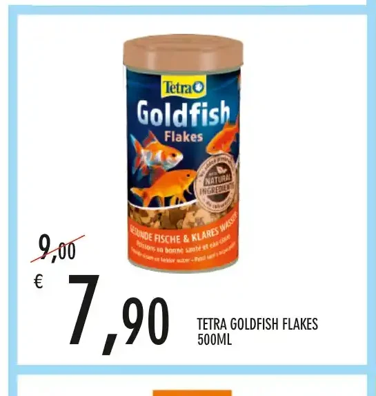 Tetra Goldfish flakes