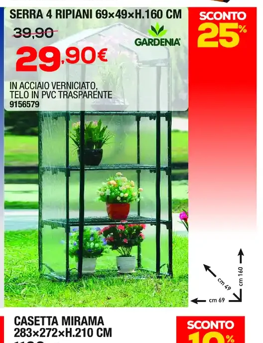 Serra 4 ripiani