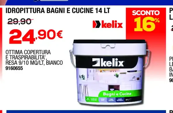 Idropittura bagni e cucine