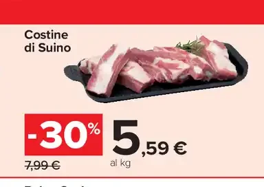 Costine di suino
