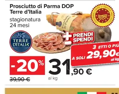 Prosciutto di Parma DOP Terre d’Italia