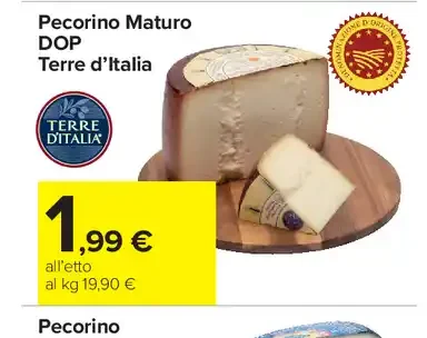 Pecorino Maturo DOP Terre d’Italia