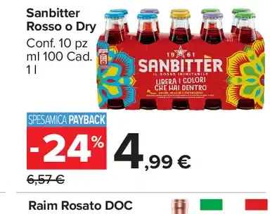 Sanbitter Rosso o Dry