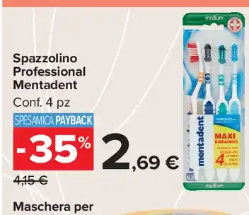 Spazzolino ProfessionaI Mentadent