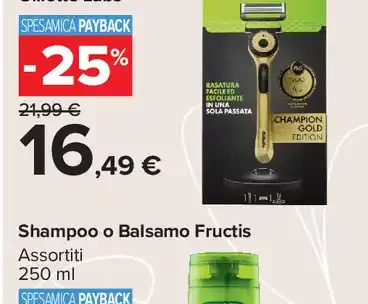 Rasoio Gold Champion Gillette Labs