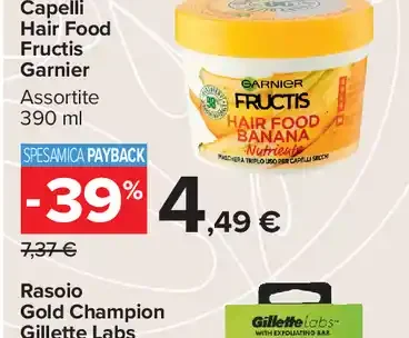 Maschera per Capelli Hair Food Fructis Garnier
