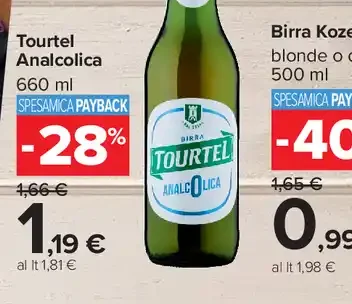 Tourtel Analcolica