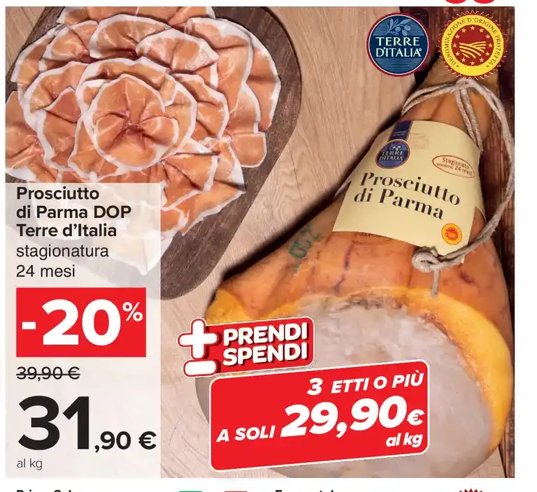 Prosciutto di Parma DOP Terre d’Italia