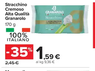 Stracchino cremoso alta qualità