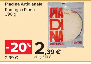 Piadina artigianale