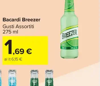Bacardi Breezer Gusti Assortiti
