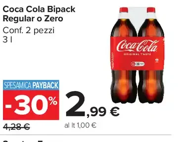 Coca Cola Bipack Regular o Zero