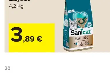 Lettiera Sanicat Easy&Go
