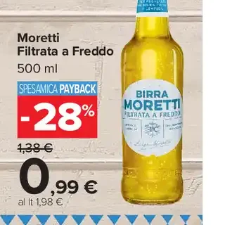 Moretti Filtrata a Freddo