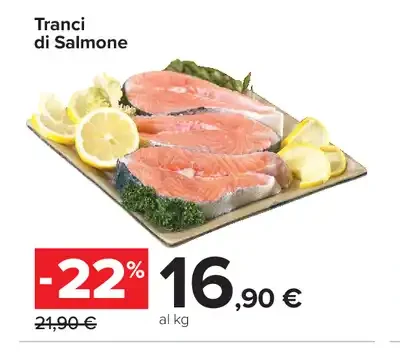 Tranci di salmone