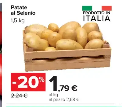 Patate al Selenio