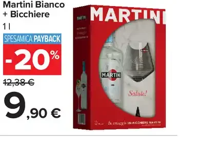 Martini Bianco + Bicchiere
