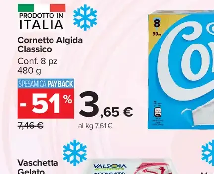 Cornetto Algida Classico