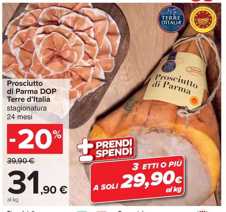 Prosciutto di Parma DOP Terre d’Italia