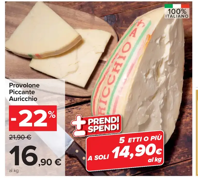 Provolone piccante Auricchio