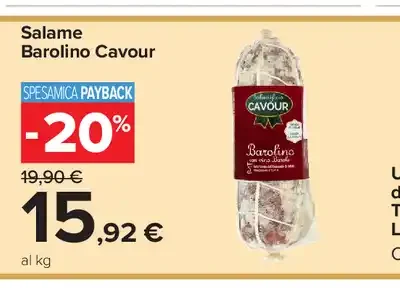 Salame Barolino Cavour