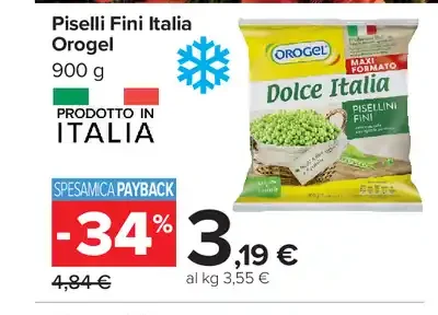 Piselli Fini Italia Orogel