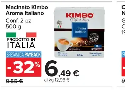 Macinato Kimbo Aroma Italiano